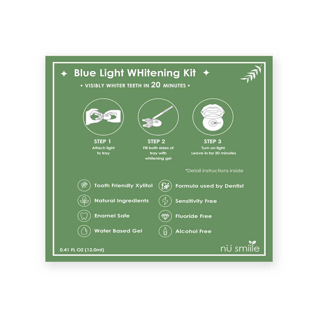 Blue LED - 2 Syringe Whitening Kit