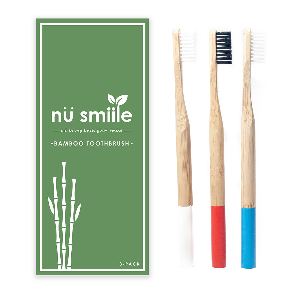 Bamboo Toothbrush - 3 Pack